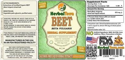 Beet label
