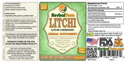 Litchi label