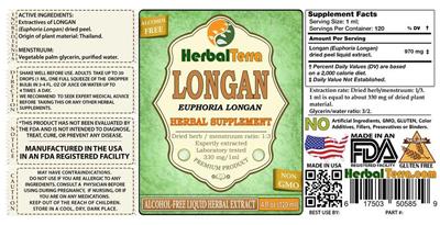 Longan label