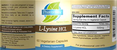 L-Lysine HCL label