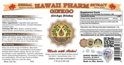 Ginkgo label