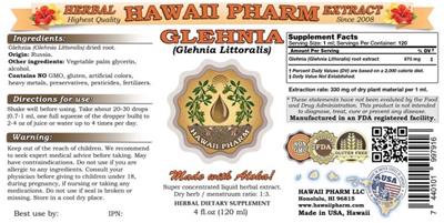 Glehnia label