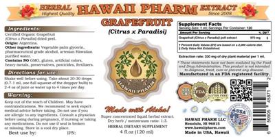 Grapefruit label