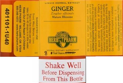Ginger label