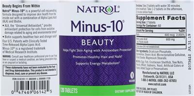 Minus-10 label