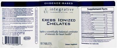 Krebs Ionized Chelates label