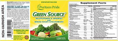 Green Source label