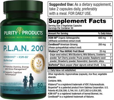 P.L.A.N. 200 label