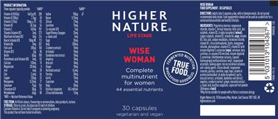 Wise Woman label