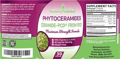 Phytoceramides label