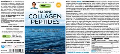 Marine Collagen Peptides label