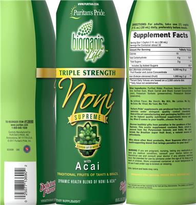 Noni Supreme label