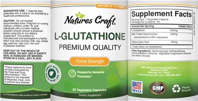 L-Glutathione label