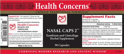 Nasal Caps 2 label