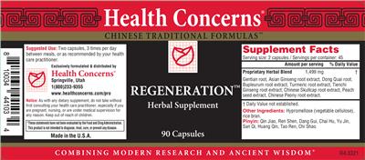 Regeneration label