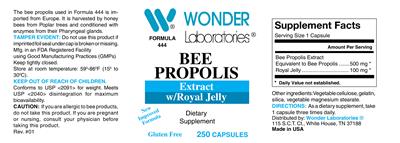 Bee Propolis label