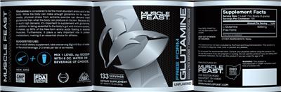 Free Form Glutamine Unflavored label