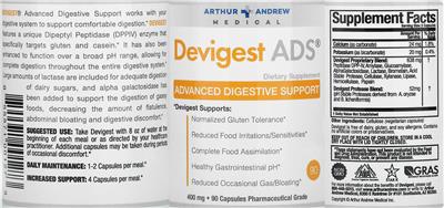 Devigest ADS 400 mg label