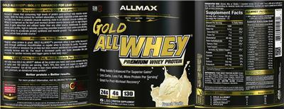 GOLD ALLWHEY French Vanilla label