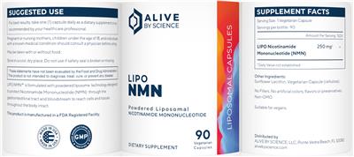 LIPO NMN label
