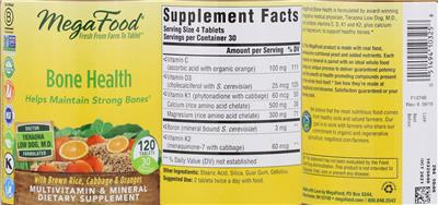 Bone Health label