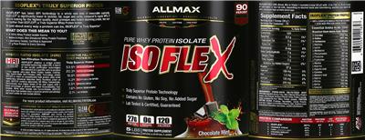 ISOFLEX Chocolate Mint label