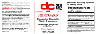 JointGard label
