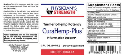 CuraHemp-Plus label