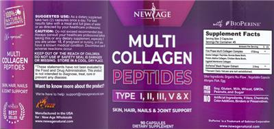 Multi Collagen Peptides label