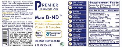 Max B-ND label