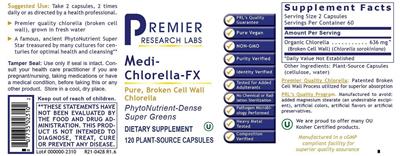 Medi-Chlorella-FX label