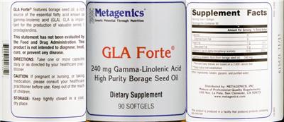 GLA Forte label