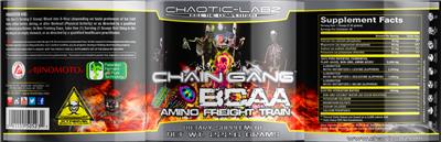 Chain Gang BCAA Juicyfruit Jellyfish label