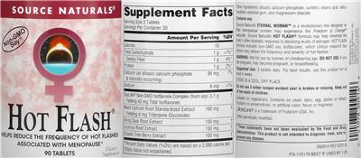 Hot Flash label