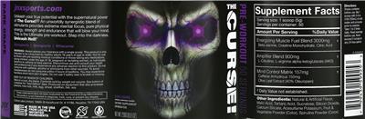 The Curse! Dark Grape label