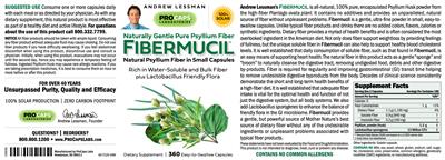 Fibermucil label