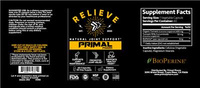 RELIEVE label