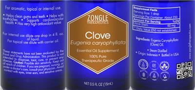 Clove label