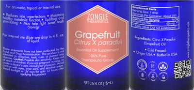 Grapefruit label