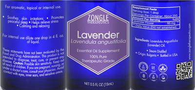 Lavender label