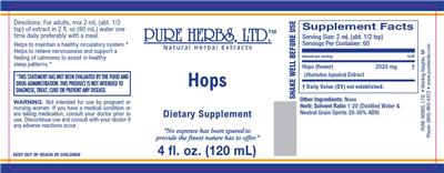 Hops label
