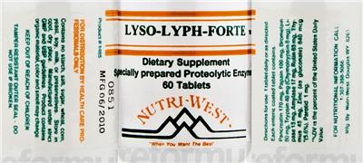 Lyso-Lyph-Forte label