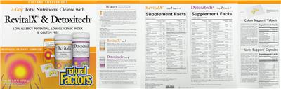 Colon Support Tablets label