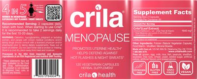 Menopause label