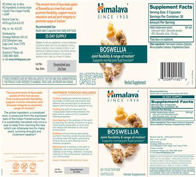 Boswellia label