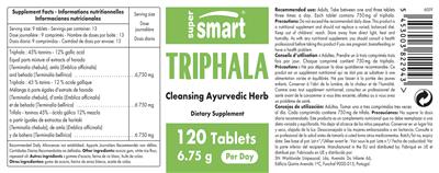 Triphala 6.75 g label