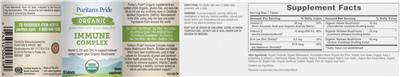 Organic Immune Complex label