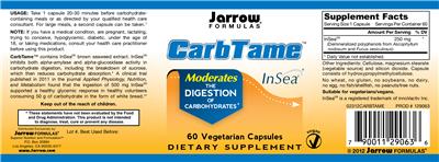 CarbTame label