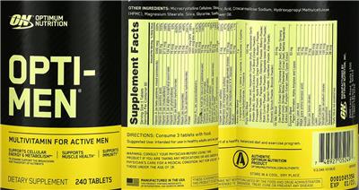 Opti-Men label