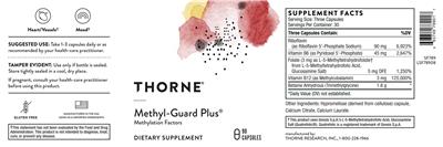 Methyl-Guard Plus label